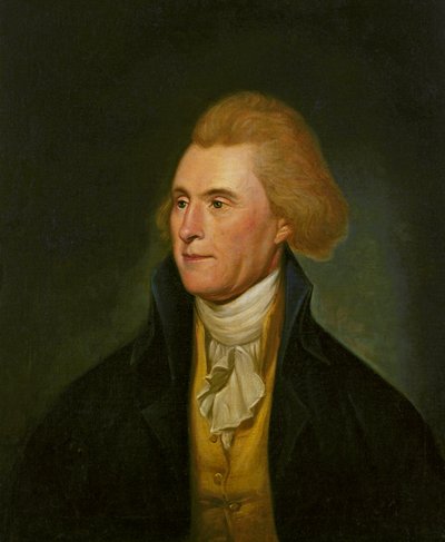 Thomas Jefferson, 1776 da Charles Willson Peale